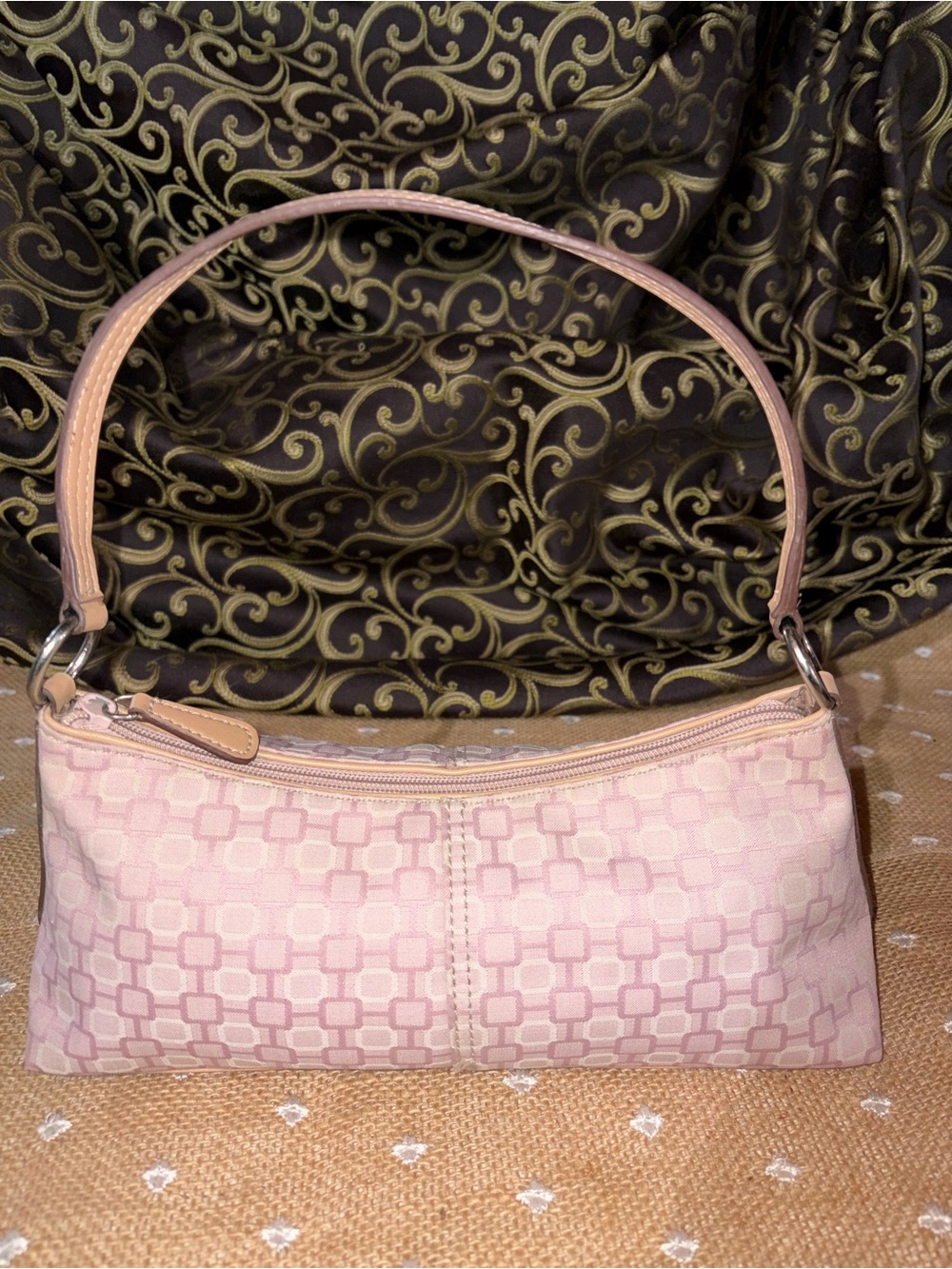 The NINE WEST Vintage Baguette Shoulder Bag
